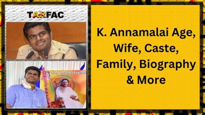 Uncover The Truth Behind "K Annamalai IPS Wife Photos"